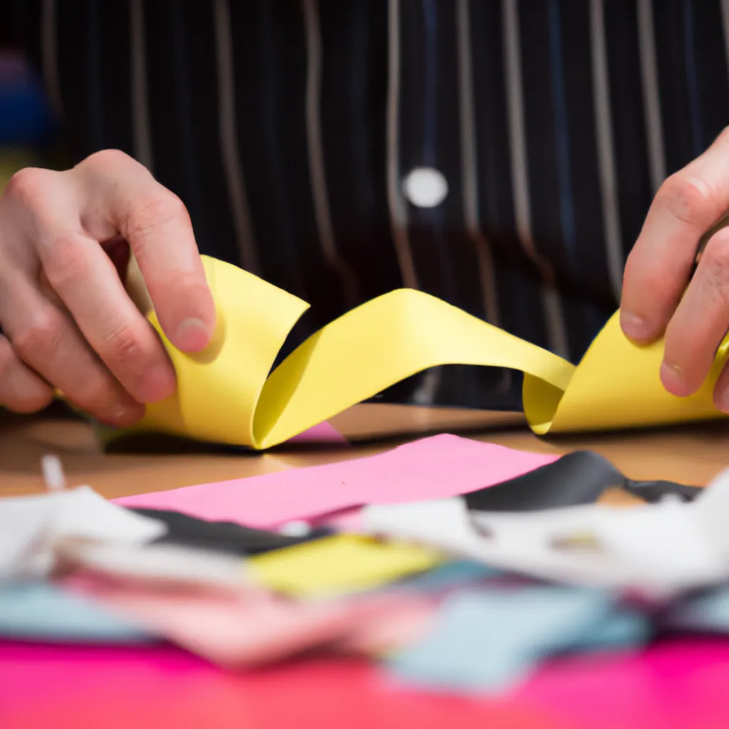 Jak zrobić krawat z papieru?