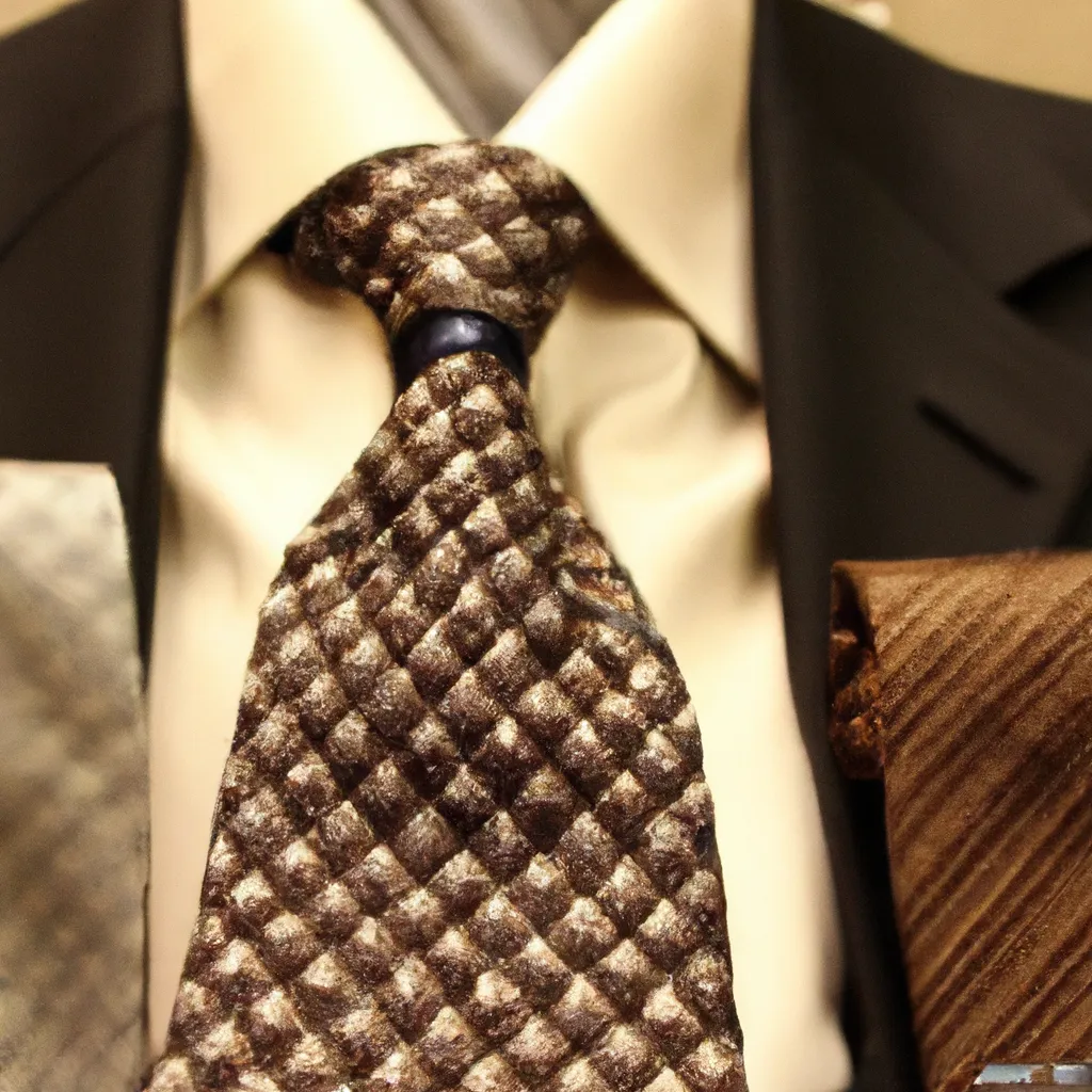 Jaki krawat do brązowego garnituru?