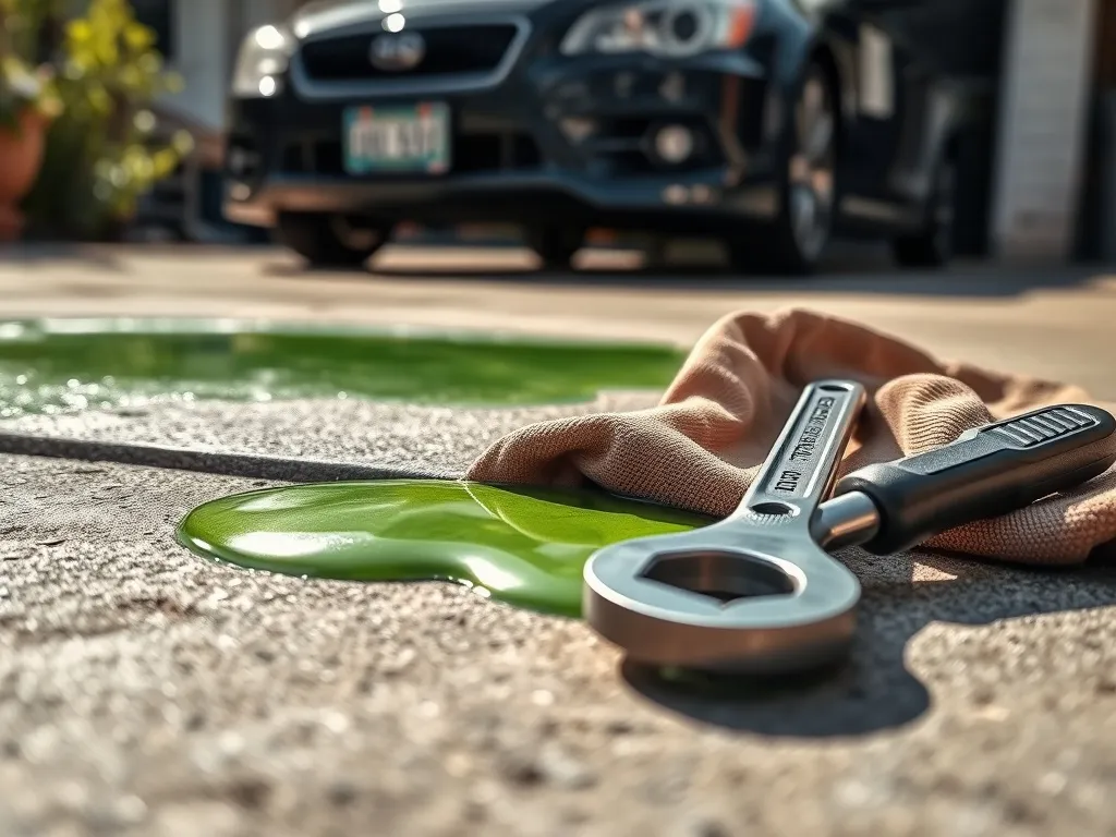 Nagły wyciek płynu chłodniczego: jak go zidentyfikować i naprawić?